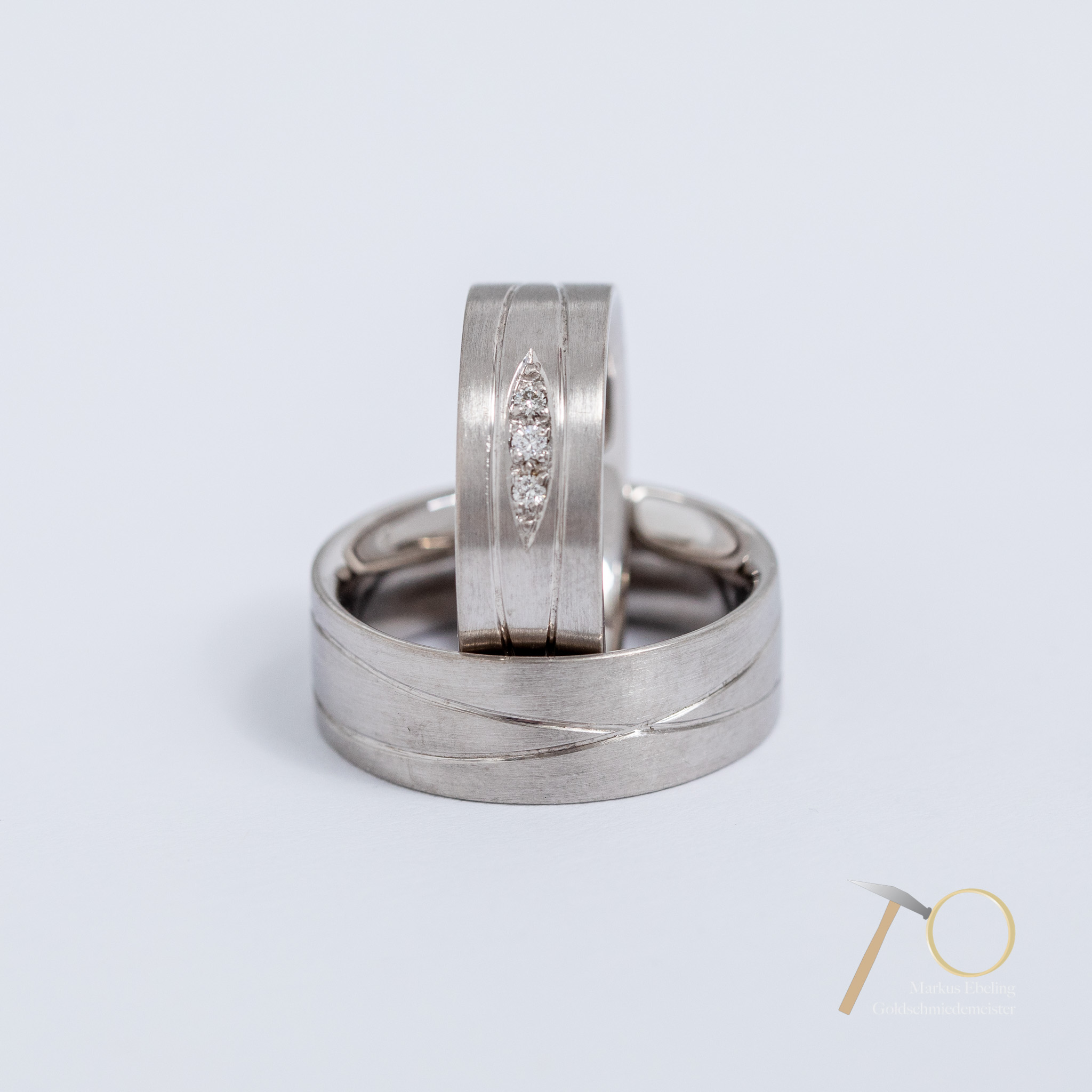 Trauringe aus Weißgold